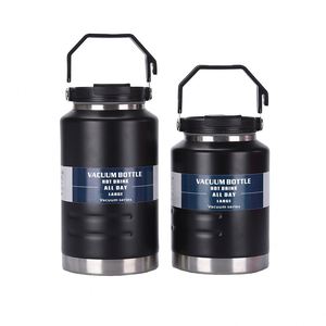 Outdoor Custom 1500Ml 304 Stainless Steel Thermal Handheld Large Capacity Tuntun Bucket Sports Water <b>Bottle</b> Flask With Handle - Product Image 1