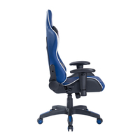 Chaise de jeu ergonomique professionnelle en cuir PU pivotante avec dossier inclinable réglable et fonction rafraîchissante, personnalisable OEM
