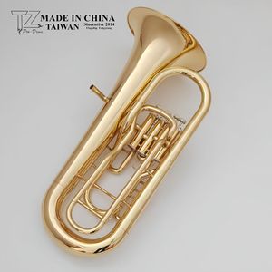Euphonium Bb plat à 4 pistons laqué or, corps en laiton, <span class=keywords><strong>instrument</strong></span> de musique professionnel pour orchestre, directement de l'usine - Product Image 3