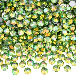 Cristales de Diamantes de Imitación Planos con Colores Mágicos OLeeya, Piedras AB Brillantes, Diamantes de Imitación sin Fijación en Caliente para Manualidades y Ropa - Product Image 4