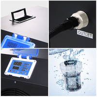 Refroidisseurs à eau personnalisés de 0,3 hp 0,5 hp 1hp Refroidisseur bain de glace de récupération de fitness pour athlètes Refroidisseur plongeant froid avec filtre