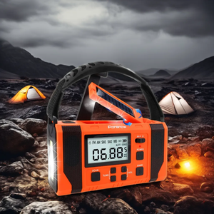 Oemポータブル10000Mah緊急無線ソーラーハンドクランクNoodradio災害地震サバイバルキットソーラー懐中電灯付き - Product Image 3