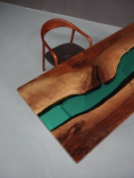 Table à manger classique en noyer massif, fabriquée à la main, design moderne européen, écologique, robuste, personnalisable, meubles de salle à manger