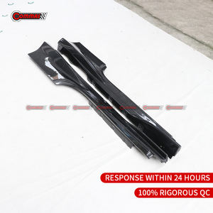 For Ferrari F8 Dry Carbon Fiber Side Skirts OEM Style Door Extension Lip Side <b>Spoiler</b> Auto Accessories - Product Image 5