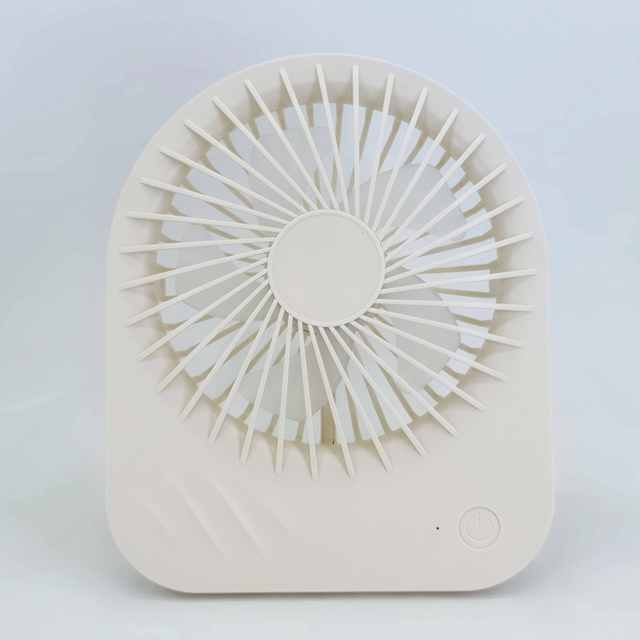 Ultra-Thin USB Desktop Mini Fan Silent & Rechargeable with Long Life Type-C for Dormitory Car Outdoor & RV Portable Mini Fan