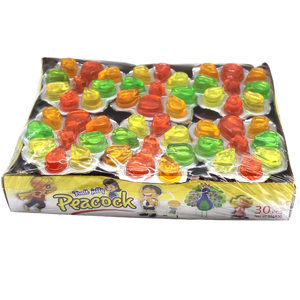 Ingrosso budino di frutta Halal a forma di pavone gelatina di frutta aromatizzata caramella di gelatina morbida - Product Image 5