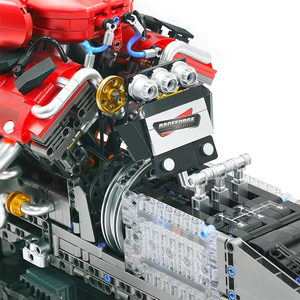 IN STOCK GULY 60555 MOC Technical Electric V12 Engine <b>Building</b> Blocks Bricks Assembling <b>Model</b> Toys for Boys Christmas Gift Set - Product Image 4