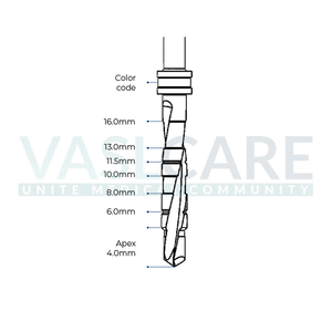 Kit de Recarga de Brocas Escalonadas para Implantes Dentales, Llave Dinamométrica, Destornilladores de Trinquete, Kit de Destornilladores Protésicos, Certificado CE, Alta Calidad - Product Image 6