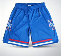 Shorts de basketball personnalisés pour hommes, shorts de sport en mesh respirant, 10 MOQ, support OEM, sublimation du logo