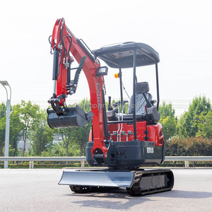 Mini-excavatrice chenillée chinoise d'occasion, double vitesse (haute/basse), 1,8 tonne, moteur EPA 5, modèle HT18 - Product Image 1