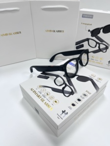 Nouvelles Lunettes Intelligentes AIMB-G1 MAX 2026 avec Caméra Vidéo 1080P, Fonction Appel Téléphonique et Chargement Magnétique - Product Image 5