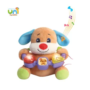 Best Gift Musical Toy Sound Machine White Noise With Light Stuffed Plush Portable Baby Sleep Toys