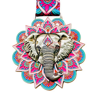 Medaglia Personalizzata per Onorificenze Storiche e Culturali, Medaglia in Metallo 3D Smaltata, Premi per Maratone Sportive, Alta Qualità e Basso Prezzo - Product Image 1