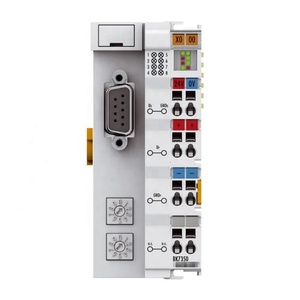 Nouveau module PLC d'origine Beckhoff, coupleur de bus Modbus BK7350 BK7350-1060, protocole EtherCAT, RJ45, contrôle industriel, programmation PLC - Product Image 1