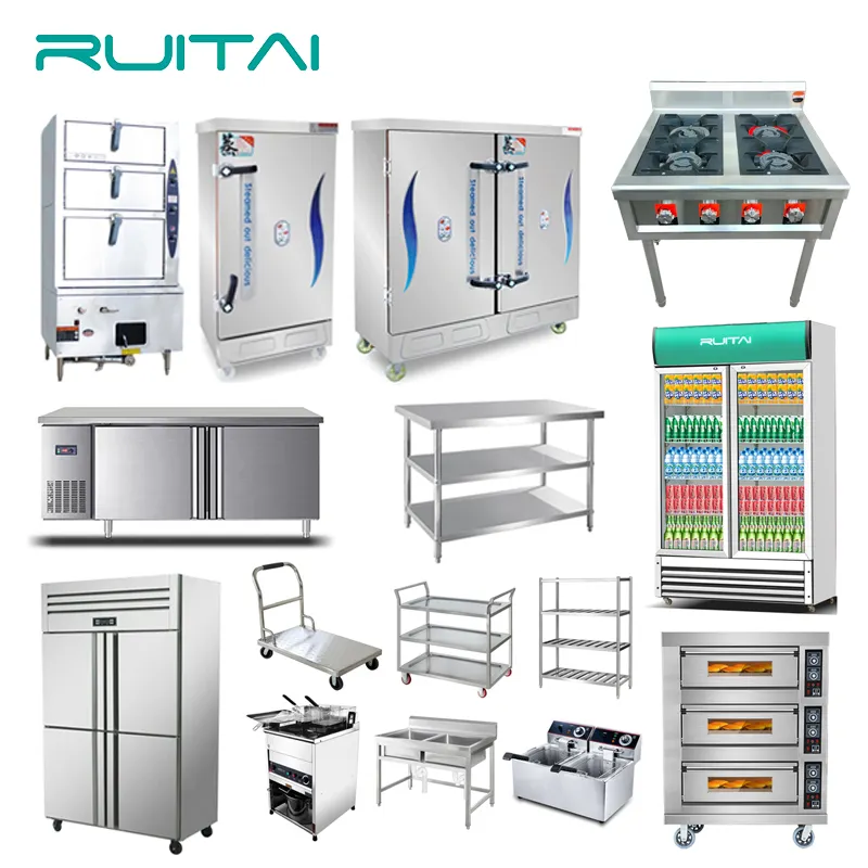 Комбинированное газовое ресторанное кухонное оборудование для коммерческого отеля RUITAI/Оборудование для кейтеринга/ресторанное оборудование