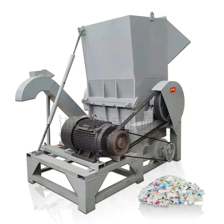 Good price waste plastic shredder and recycling machine