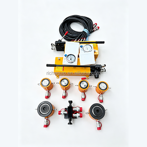 แม่แรงไฮดรอลิกแบบเดี่ยว รุ่น RC ซีรีส์ กระบอกสูบสปริงรีเทิร์น วาล์วนิรภัยป้องกันการโอเวอร์โหลด สำหรับยกของ งานเหมือง และสะพาน - Product Image 5