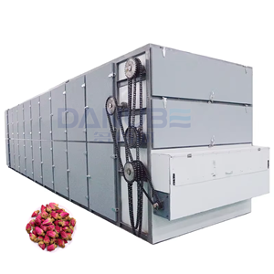 Secador de malla para flores de gran capacidad y bajo consumo energético, equipo de secado continuo para procesamiento de rosas - Product Image 1