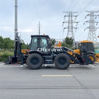 Niedrige Arbeitszeiten Guter Zustand Bagger lader Caterpillar 432 Radlader 4x4 3x4 für den Bau auf Lager