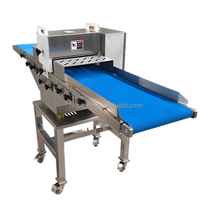 Trancheuse automatique <span class=keywords><strong>de</strong></span> viande fraîche pour bœuf, mouton, poulet, <span class=keywords><strong>canard</strong></span>, poisson et saumon avec fonctions <span class=keywords><strong>de</strong></span> découpe en cubes et <span class=keywords><strong>de</strong></span> découpe en dés - Product Image 2