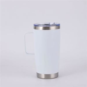 แก้วกาแฟสแตนเลสขนาด 20 ออนซ์ ฝาเลื่อน ปิดสนิท ใช้กับเครื่องล้างจานได้ แก้วกาแฟโลหะ รับทำโลโก้จำนวนมาก รุ่น ASM26 - Product Image 2