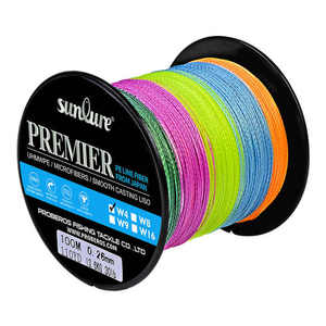 X4 tressé ligne <span class=keywords><strong>de</strong></span> pêche PE ligne <span class=keywords><strong>de</strong></span> pêche 4 brins eau salée 6LB-100LB <span class=keywords><strong>fil</strong></span> <span class=keywords><strong>de</strong></span> pêche carpe multicolore multifilament ligne - Product Image 4