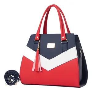 Bolso Fana Nadia para Ropa de Fútbol para Mujer Diseño Juvenil en Rojo/Azul - Product Image 3