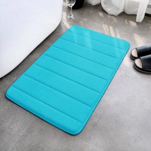 Tapis de bain super absorbant en mousse à mémoire de forme, antidérapant, pour salle de bain, côté baignoire, tapis de sol, paillasson de douche, toilettes - Product Image 2