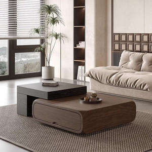 <span class=keywords><strong>Table</strong></span> basse moderne rétro de <span class=keywords><strong>style</strong></span> médiéval Design rond carré pour petits appartements Simple nouveau <span class=keywords><strong>style</strong></span> maison salon en pierre - Product Image 4