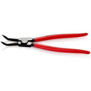 Pince à circlips KNIPEX 46 31 A42 pour circlips externes sur arbres 45° coudés, revêtement en résine - Product Image 2