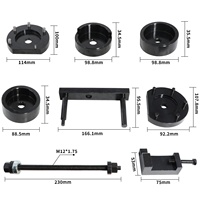 Para BMW X3 X5 X6 Serie 3 E87 E90 E93: Soporte de Goma para Caja de Cambios, Buje de Caja de Transferencia, Herramienta de Extracción