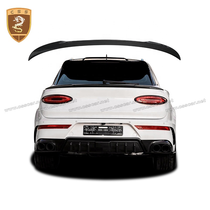 Новая модель, углеродное волокно, стиль MSY, заднее окно, спойлер на крышу для Bentley Bentayga 2022