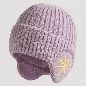 Protección para los Oídos, Gorro de Invierno Grueso de Punto, Anticongelante, a Prueba de Frío y Cálido, que Cubre la Cabeza, para Ciclismo y Running, con Forro de Lana - Product Image 2