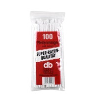 Bâtonnets de nettoyage jetables en coton absorbant en microfibre pour accessoires de pipe à tabac