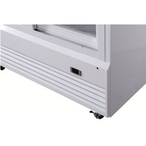 Réfrigérateur commercial réfrigéré refroidisseur à double porte en verre refroidisseur de boissons réfrigérateur d'affichage de supermarché à vendre - Product Image 5