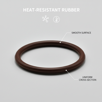 HongFeng HF-1001 FFKM O-Ring Korrosionsbeständig Hochtemperaturbeständig Ölresistent Flammhemmend für Alle Industrien