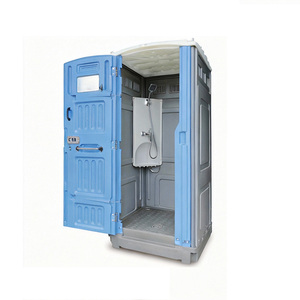Unité de salle de bain portable en plastique durable pour l'extérieur, installation rapide, douche mobile, toilettes préfabriquées pour événements et camping - Product Image 3