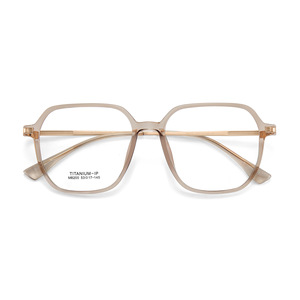 Montures de lunettes tendance surdimensionnées M8200, monture complète en titane léger, unisexe, verres en acrylique, origine Danyang - Product Image 5