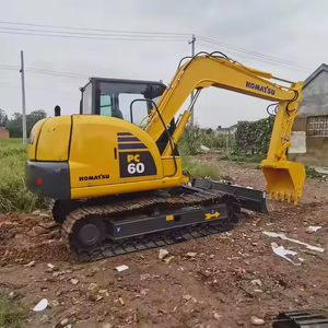 Excavatrice utilisée Komatsu PC60 6 tonnes Mini excavatrice d'occasion Komatsu Pc60 Digger à vendre en excellent état de fonctionnement - Product Image 3