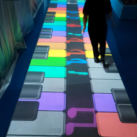 Système de projection de sol interactif pour enfants, jeux de projection 3d