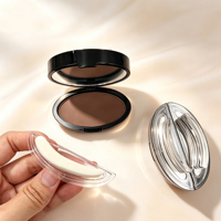 Kit de modelage des sourcils à marque privée : tampon poudre facile et rapide pour des sourcils parfaits