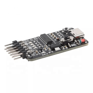 Convertisseur de port série USB Type-C vers double UART <span class=keywords><strong>CDC</strong></span> sans pilote pour téléchargement/programmation de microcontrôleurs STC - Pas de démarrage à froid requis - Product Image 1