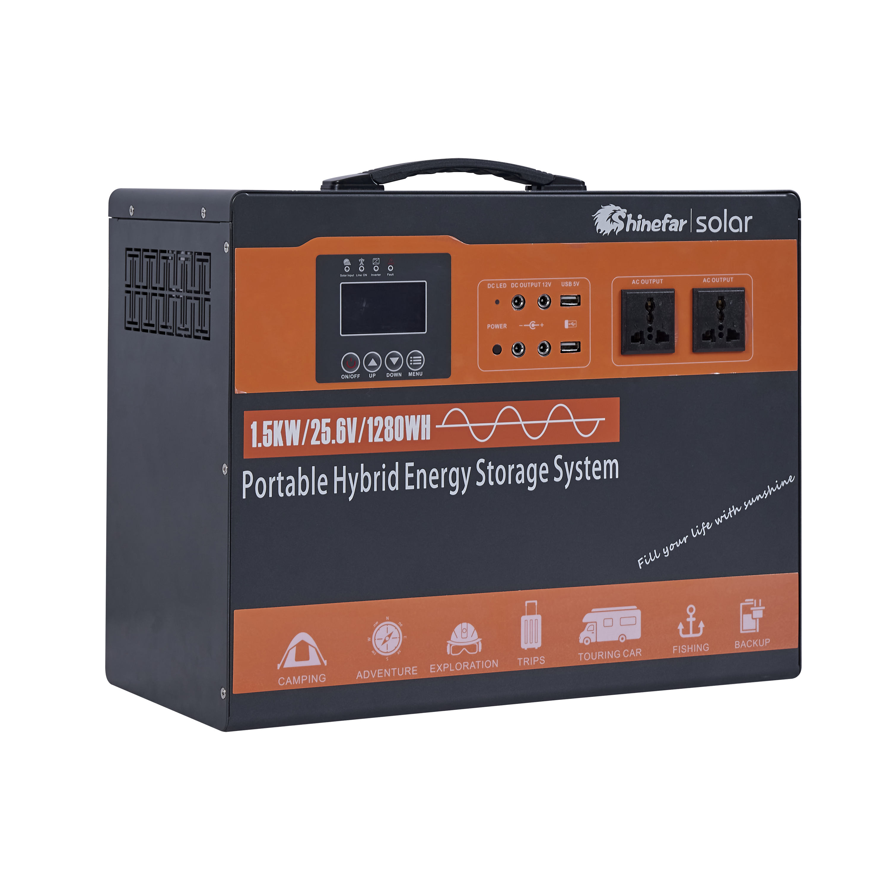 Portable Hybrid Energy Storage System 1000w 25.6v for Solar Energy System · image 4