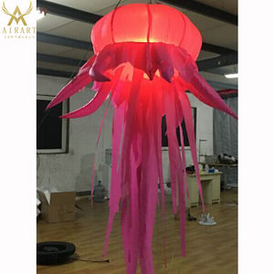 Decoración de fiesta iluminación medusas inflables evento colgante decoración de escenario - Product Image 5