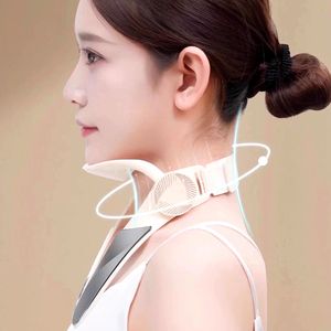Correction personnalisée de la posture de la tête avant soulageant la douleur au cou orthèse cervicale soutien <span class=keywords><strong>cervical</strong></span> avec civière pour le cou - Product Image 2