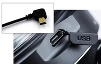 Cable de Carga USB Wavelink MP3 MP4 Recording Pen V3 Mini5P, Cable USB 2.0 de 90 Grados Macho a Macho para Teléfono Móvil