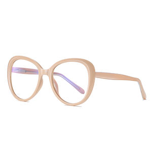 Lunettes rondes tendance, nouvelle mode, montures de lunettes optiques au design italien moderne - Product Image 2
