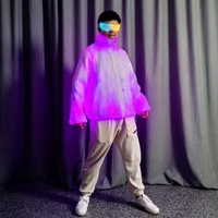 Veste LED universelle RICHSHINING pour hommes et femmes, idéale pour les soirées en boîte de nuit et les spectacles