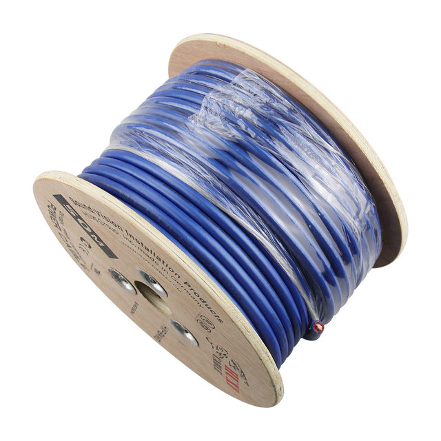 Manufacturer Supply 0/2/4/8GA Car OFC Wire Cable Roll Audio Use Professional Low Noise Speaker Audio Cable