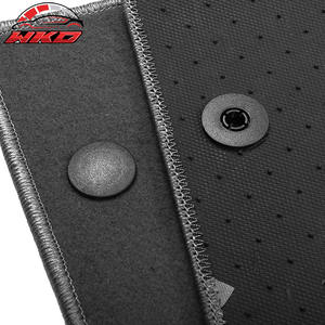 Tapis de sol pour Nissan Armada QX80 17-23 antidérapants avant arrière en velours 3 pièces - Gris - Product Image 5